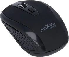 Maxlife Home Office MXHM-02 belaidė optinė pelė 800/1000/1600 DPI juodos spalvos