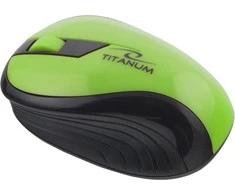 Belaidė pelė Titanum TM114G, žalia