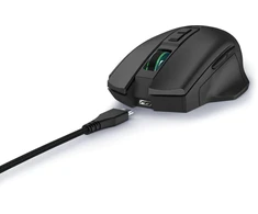 Pelė Myszka žaidimams uRage Reaper 410 su laidu 12000 dpi optinė juoda