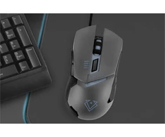 Pelė Vertux Vertux Pelė žaidimams su laidu Dominator pilka 3200 dpi 6 mygtukai 1000 Hz G8