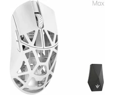 WL Mouse WL Pelė WLMOUSE Beast X Max Solid Sides Pelė žaidimams, Omron Optinė Switches – baltas