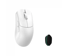 Pelė WLMouse YING Magnesium Belaidė pelė žaidimams, PAW3950HS, 8K Polling, OMRON Optinė Switches - balta