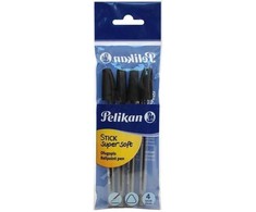 Rašiklis Pelikan Stick Super Soft, 4 vnt.