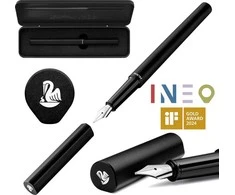 Pelikan Plunksnakotis INEO juodos sp metalinėje dėžutėje