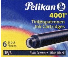 Pelikan Kapsulės TP/ 6 juodai mėlynos