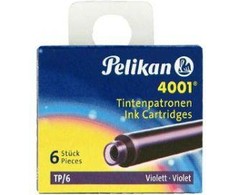 Pelikan Kapsulės TP/ 6 violetinės