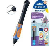 Pelikan Griffix pieštukas Non Juoda lizdinė plokštelė L