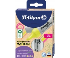 Pelikan Pelikan Textmarker 490 eco Set aus 4 Neon-Farben im Dėklas