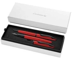 Pelikan „Jazz Noble Elegance“ raudonas plunksnakotis + rutulinis rašiklis