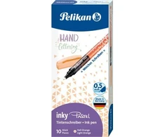 Pelikan Parker rašiklis inky 273 Pastelinė oranžinė 10 vnt Sulankstoma dėžutė