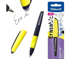 Ištrinamas rašiklis Pelikan Erase 2.0, juodas, 0.7 mm