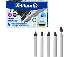 Pelikan Šerdelės TWIST ECO rašikliui KM/ 5 juodos