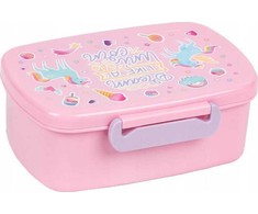 Śniadaniówka Lunch Box Vienaragis Unicorn rožinė Derform indas szkolny