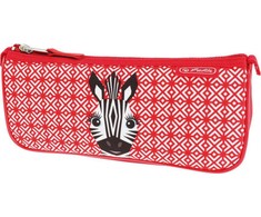 Herlitz Pieštuko dėklas Faulenzer sport, trikampis - Mieli gyvūnai / Zebra