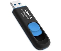 Pendrive ADATA UV128, 64 GB (AUV128- 64G-RBE)
