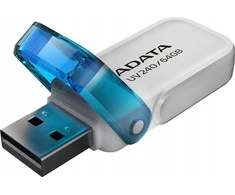 ADATA DUOMENYS | USB atmintinė | UV240 | 64 GB | USB 2.0 | Baltas