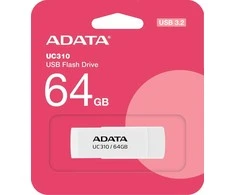 USB laikmena ADATA UC310, 64 GB, Baltos spalvos