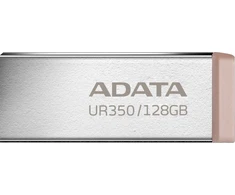 ADATA UR350 USB flash drive 256 GB USB Type-A 3.2 Gen 1 (3.1 Gen 1) Brown, Nerūdijantis plienas