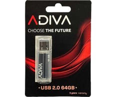 Pendrive Adiva USB 2.0 MEMORY 64GB ADIVA 0278