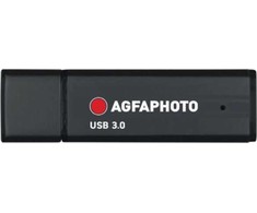 AgfaPhoto USB 3.2 Gen 1 128GB juoda