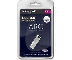 Pendrive Integral Metal Arc 3.0, 128 GB (INFD128GBARC3.0)