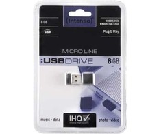 USB atmintinė Intenso Micro Line, 8 GB (3500460)