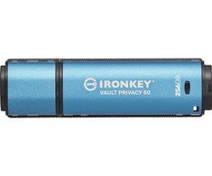 Kingston „IronKey Vault Privacy 50“ 256 GB USB 3.0 256 bitų AES šifravimas