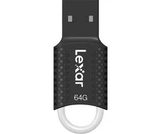 Lexar | USB atmintinė | JumpDrive V40 | 64 GB | USB 2.0 | Juodas