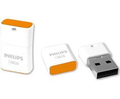 Pendrive Philips Pico Edition 128GB Sunrise Oranžinis (FM12FD85B/00)