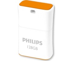 Pendrive Philips Pico Edition 128GB Sunrise Oranžinis (FM12FD85B/00)