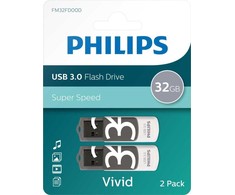 Pendrive Philips Vivid (2 vnt.), 32 GB (433992)