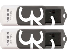 Pendrive Philips Vivid (2 vnt.), 32 GB (433992)