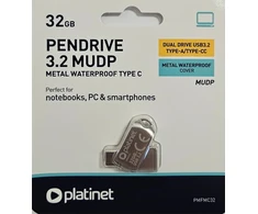 Atmintinė Platinet Metal UDP 32GB USB 3.2 + Type-C