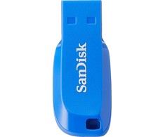 „SanDisk Cruzer Blade“ USB atmintinė, 16 GB, elektrinė, Mėlyna, EAN: 619659141059