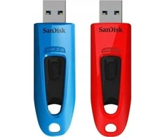 Pendrive SanDisk Ultra (2 vnt.), 64 GB (SD48- 064G- G46BR2)