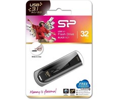 Pendrive Silicon Power Blaze B21, 32 GB (SP032GBUF3B21V1K)