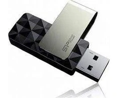 Silicon Power | Blaze B30 | 8 GB | USB 3.0 | Sidabrinis