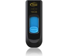 Mėlyna Team Group C145 16 GB, USB-Stick - juodas/mėlynas, USB-A 3.2 Gen 1