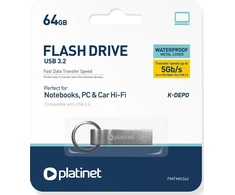Pendrive Triton K-Depo 64GB Metalowy (PMFMK364)
