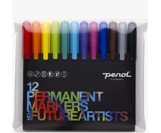 Penol Future Artist Markers - med 12 ass. farver