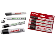 Penol Marker 777-0700-0750-100, permanent, with 4 pcs. (12901011)