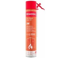 PENOSIL Fire Rated Foam B1 296 priešgaisrinės šiaudelinės sandarinimo putos 750 ml