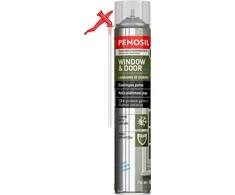 Šiaudelinės sandarinimo putos PENOSIL Window &amp; Door Elastic, 750 ml