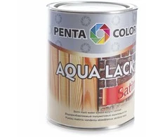 Pentacolor AKRILINIS LAKAS AQUA LACK SATIN 0,9 L