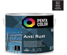 Pentacolor ANTICOR PAINT ANTI-RUST Juodas 2,7L