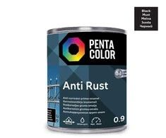 Pentacolor ANTICOR PAINT ANTI-RUST Juodas 0,9L