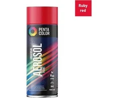 Pentacolor DAŽAI AEROS PENTA RUBININIAI RAUDONI 400ML R-3003