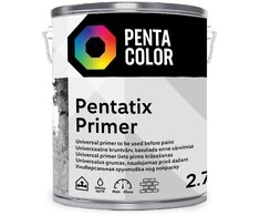 Pentacolor Matinis alkidinis gruntas PENTATIX 2,7 l