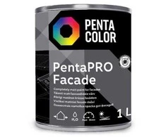 Pentacolor DAŽAI PENTACOLOR PENTAPRO FASADINIAI BALT 1L
