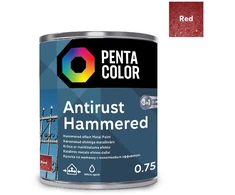 Pentacolor PENTAC ANTIRŪTINIAI DAŽAI, PLAKTUKO STIPRIAI RAUDONI, 750 ML